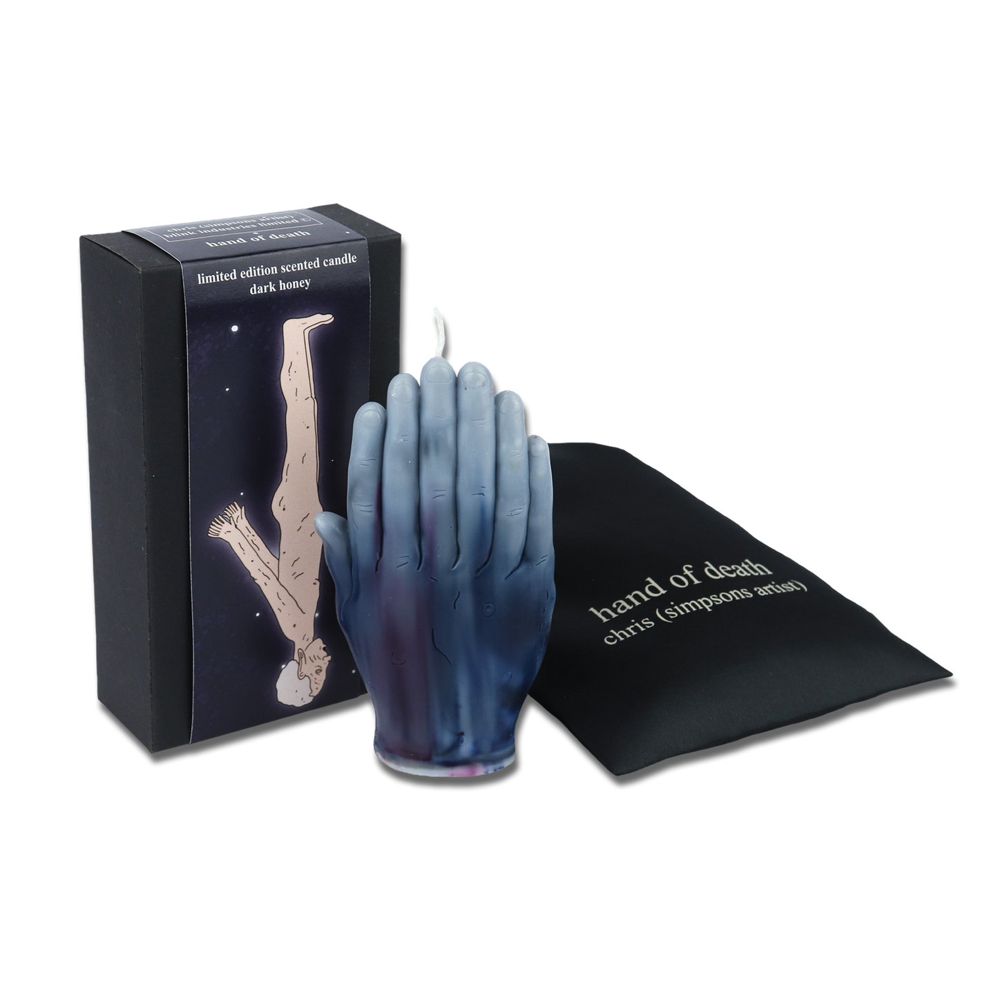 hand of death flammable wax artwork